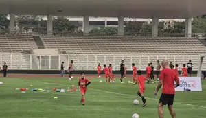 Putra Wapres Gibran, Jan Ethes Meriahkan Coaching Clinic Bareng Legenda MU dan Arsenal