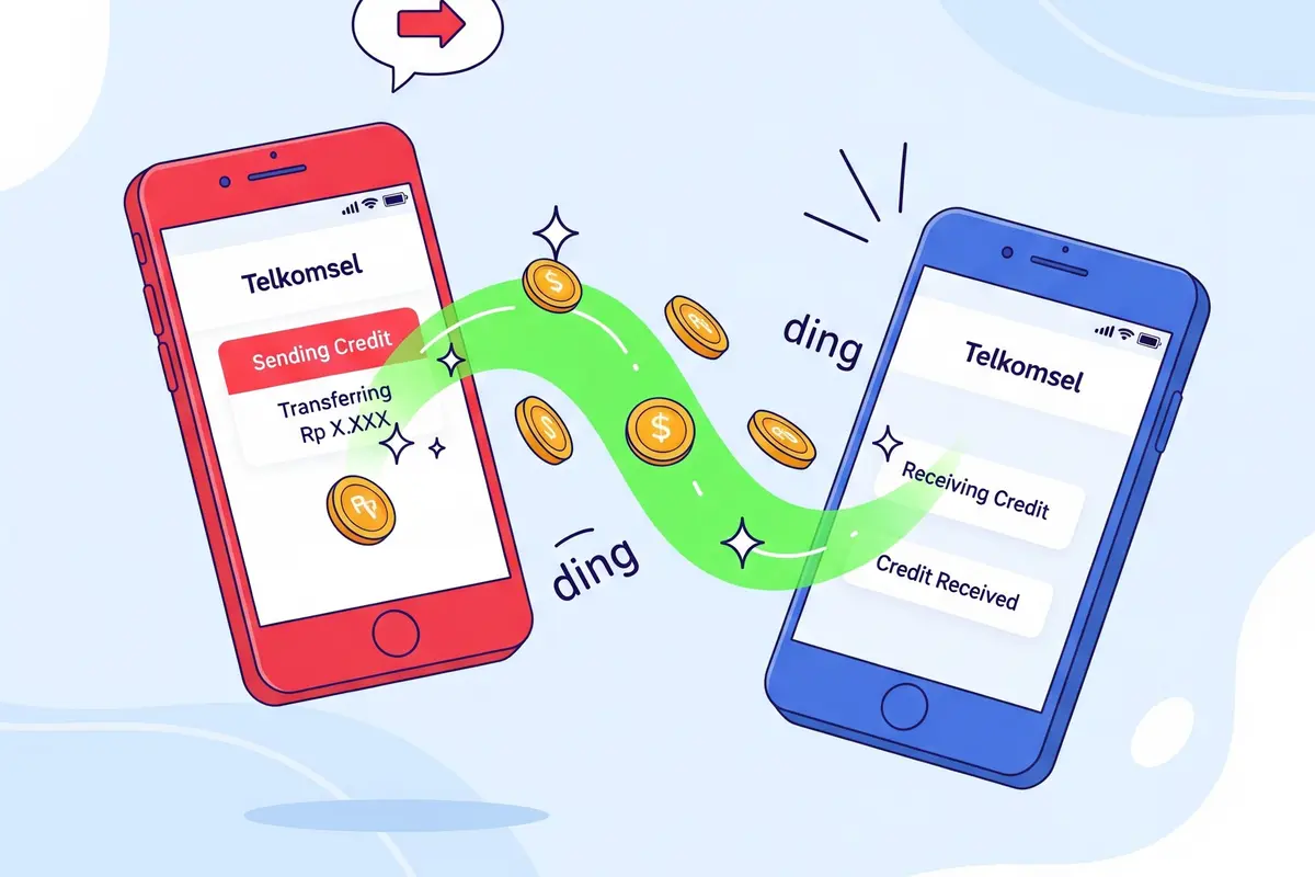 Cara Transfer Pulsa Telkomsel Terbaru.