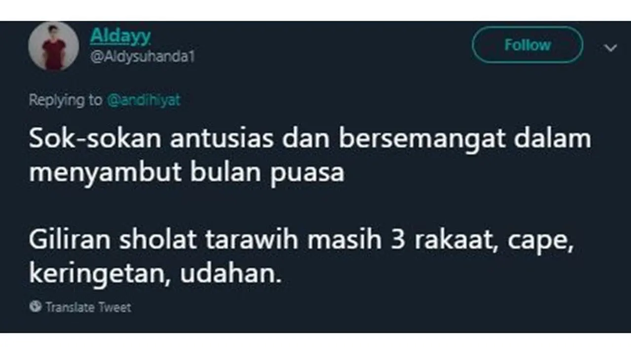 6 Drama Soal 'Sok-sok Antusias Sambut Ramadan' Ini Bikin Senyum Kecut