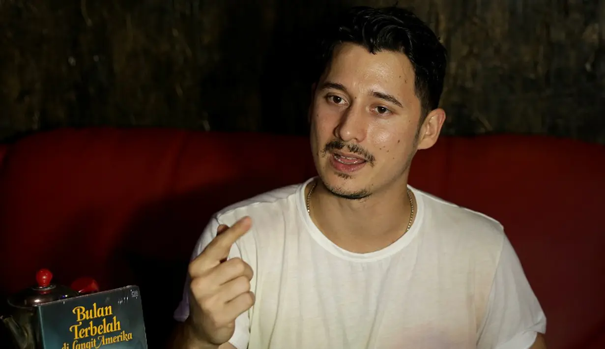 Nino Fernandez yakin bisa tampil lebih baik di Bulan Terbelah di Langit Amerika. (Galih W. Satria/Bintang.com)