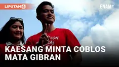 Kaesang Minta Masyarakat Coblos Mata Gibran