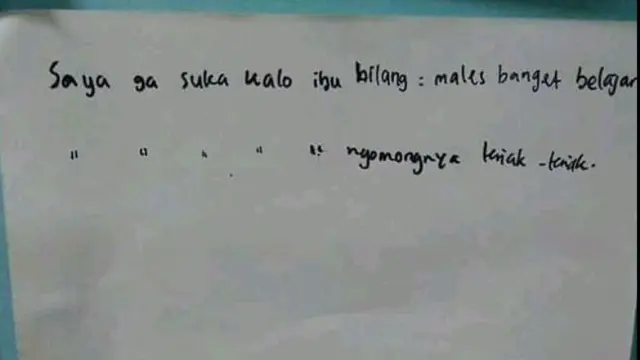 7 Surat Curhatan Anak ke Orangtua Ini Bikin Sedih