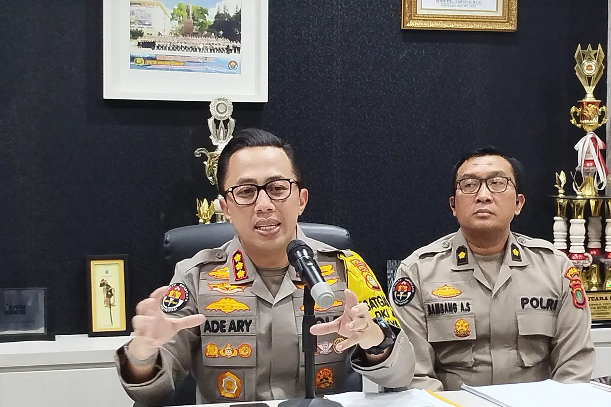 Kabid Humas Polda Metro Jaya, Kombes Pol Ade Ary Syam Indradi.