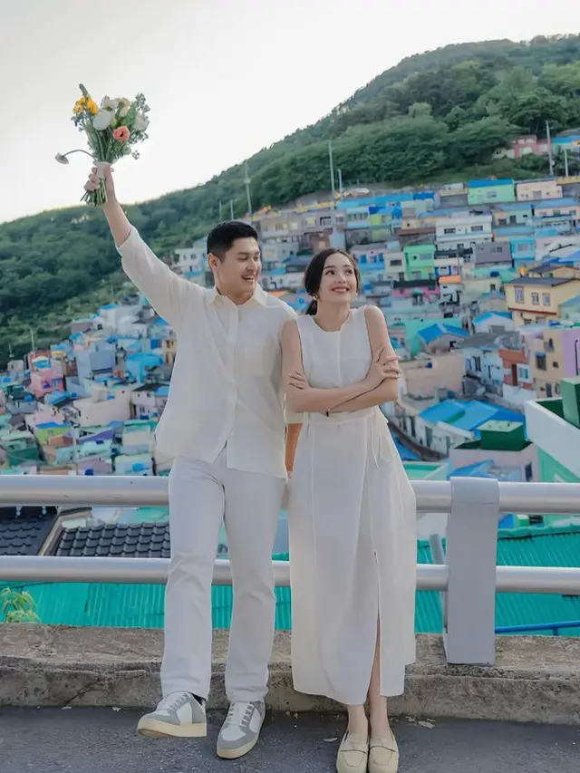 Foto prewedding Beby Tsabina bak drama Korea. [@go.plus]