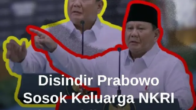 Prabowo Sindir Keluarga NKRI Tak Mau Diajak Kerjasama: Sering Kritik Bilang Goblok