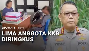 Lima Anggota KKB Diringkus