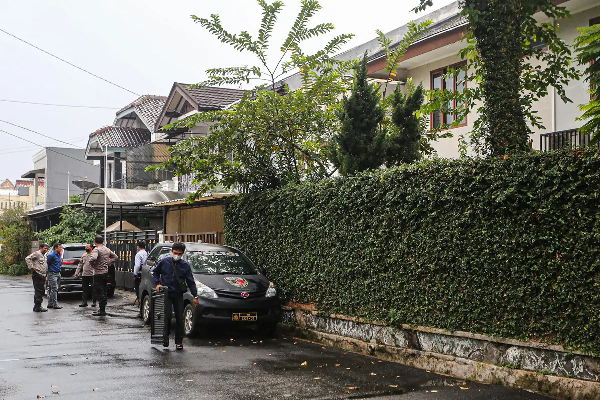Suasana Rumah Dinas Kadiv Propam Polri Ferdy Sambo