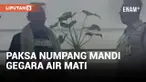 Gara-gara Air Tidak Mengalir, Warga Paksa Numpang Mandi di Kantor Perumda Malang