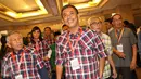 Ketua tim pemenangan Ahok-Djarot, Prasetio Edi Marsudi saat menghadiri rapat pleno terbuka penetapan Cagub dan Cawagub DKI Jakarta, Senin (24/10). (Liputan6.com/Immanuel Antonius)
