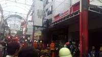 Kebakaran di Pasar Baru, Jakarta Pusat. (Liputan6.com/Moch Harun Syah)
