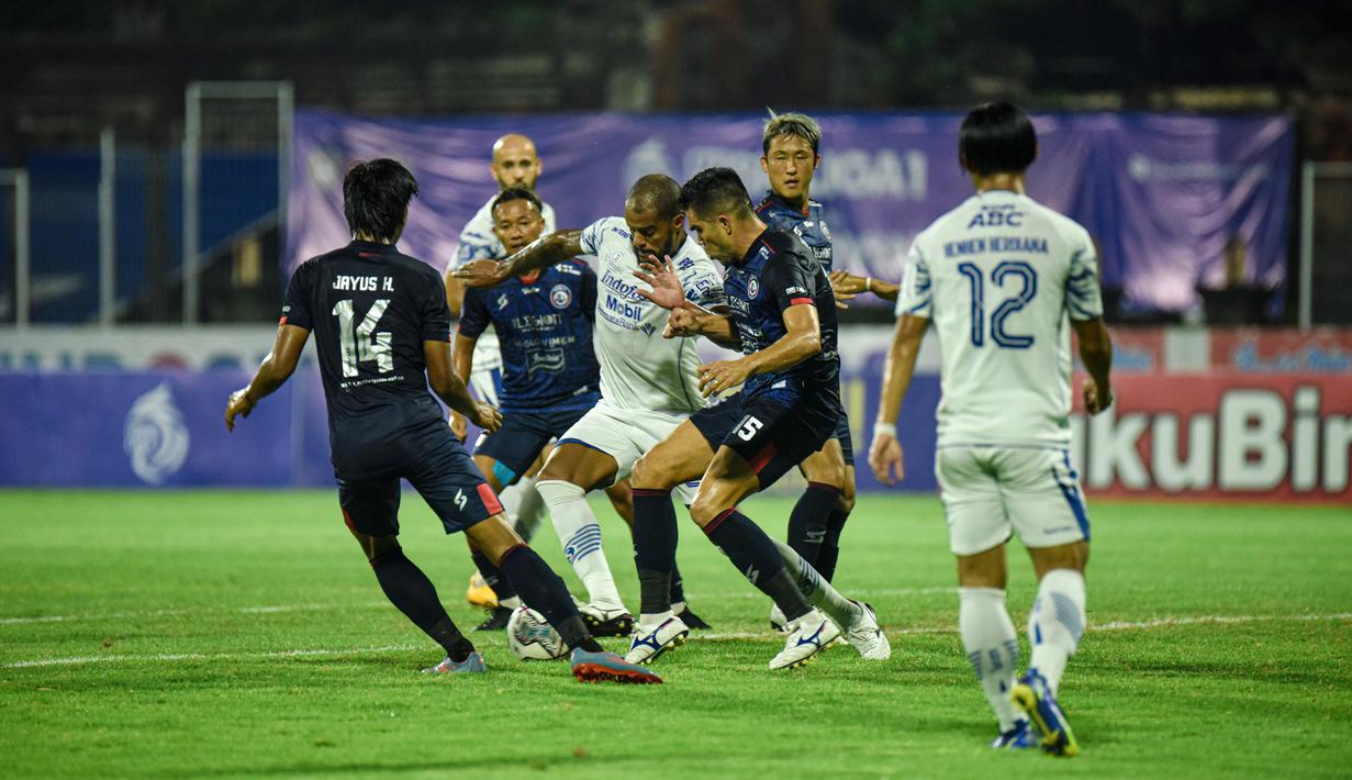 Pertandingan yang di gelar di Stadion I Gusti Ngurah Rai, Denpasar, Bali ini dimenangkan oleh Maung Bandung dengan skor 2-1. (Dok. Persib)