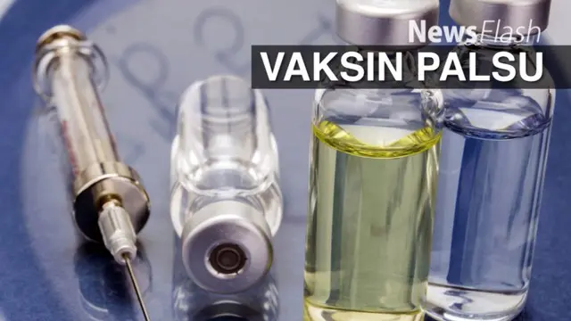 NEWS FLASH: Produsen Vaksin Palsu Dijerat Pasal Pencucian Uang