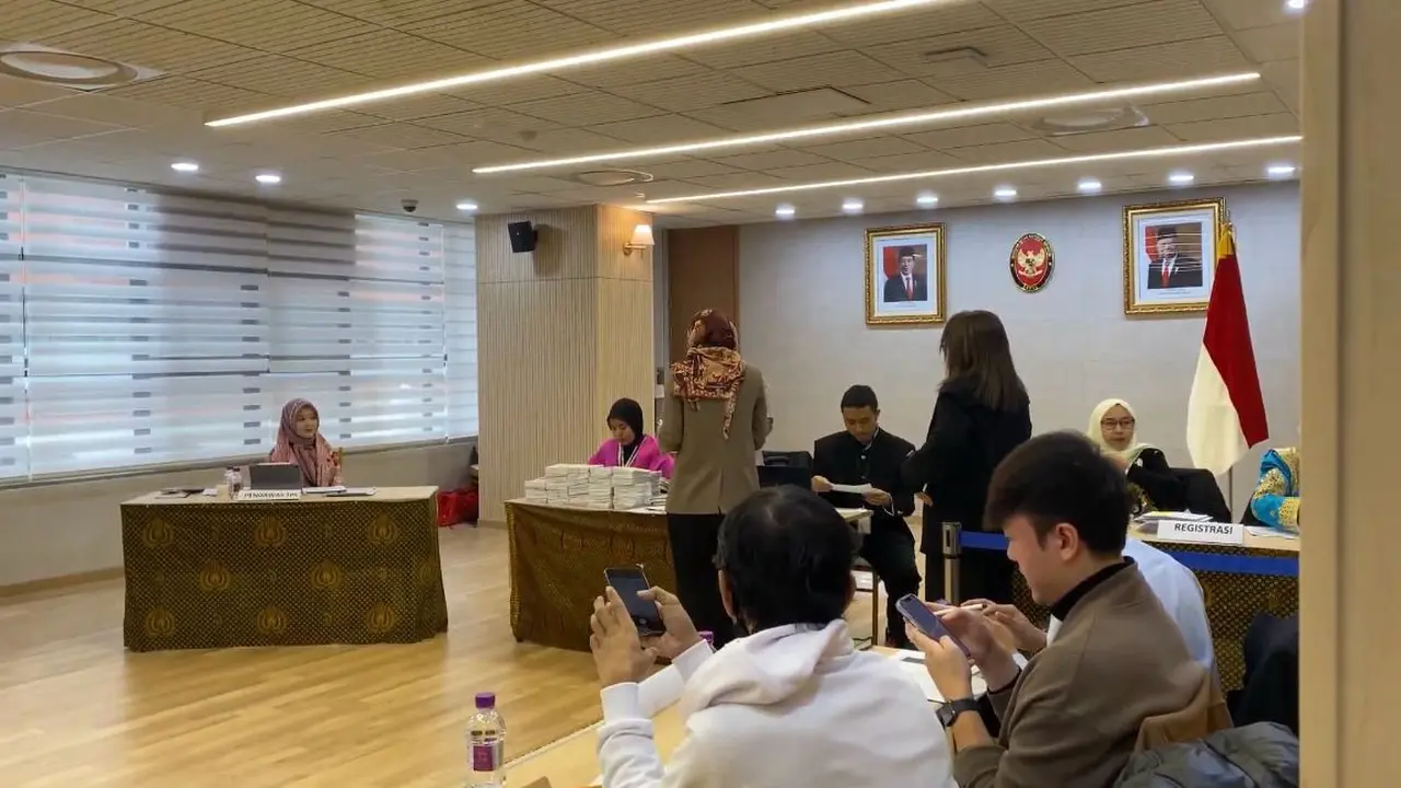 Suasana pemilu 2024 yang diselenggarakan di KBRI Seoul, Korea Selatan, Sabtu (10/2/2024). (Dok. PPLN Seoul)