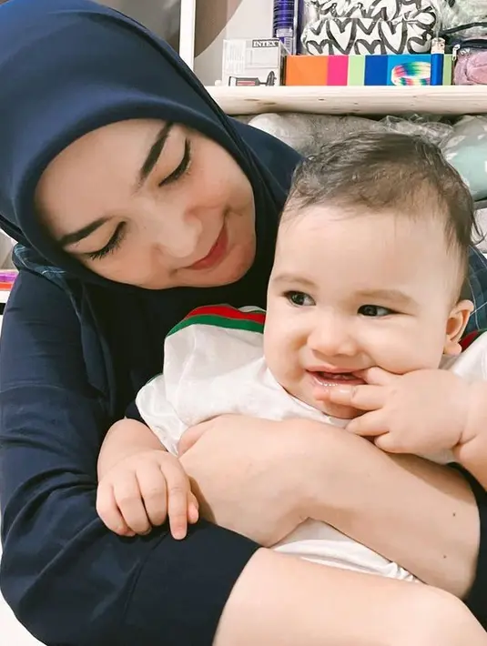 Ukkasya anak Zaskia Sungkar dan Athar Anak Citra Kirana (Instagram/citraciki)