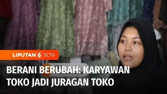 Jelang lebaran menjadi ajang penjual pakaian di Pasar Tasik, Jakarta Pusat, meraup untung. Lewat berjualan pakaian, seseorang yang dulunya karyawan toko mampu menghasilkan pundi-pundi rupiah. Inilah Berani Berubah, Karyawan Toko Jadi Juragan Toko.
