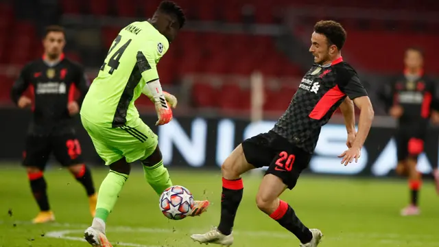 Ajax Vs Liverpool di Liga Champions
