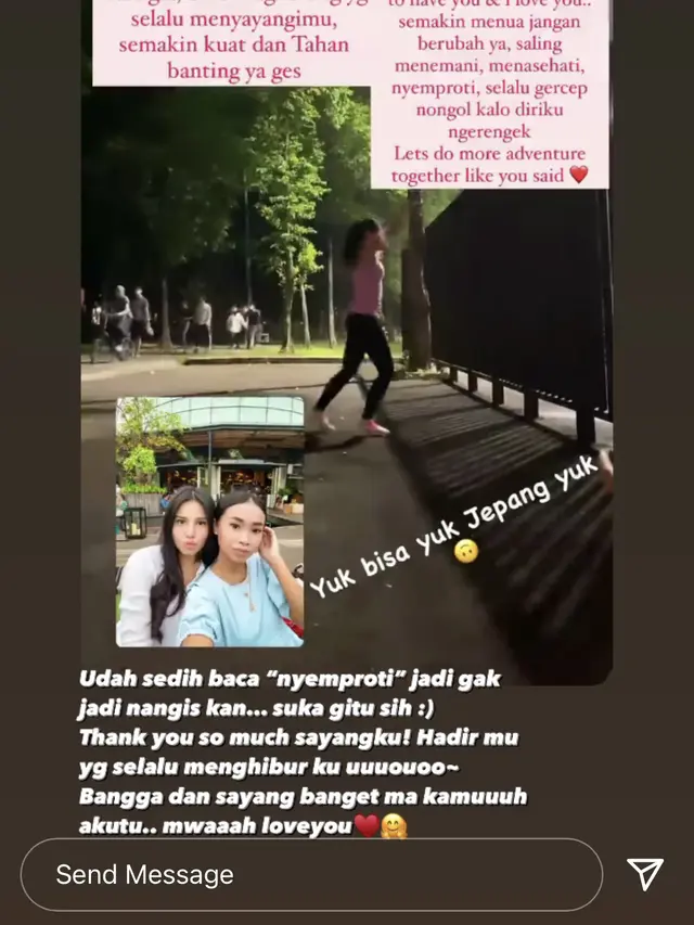 Unggahan ultah Yunita Siregar. (Instagram/ yunitasiregar)