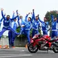 AHM telah mendapatkan 10 finalis terbaik dari 20 peserta yang saat Safety Riding Training & Slalom Competition dengan mengendarai CB150R, CBR 250RR, dan moge CB500F.