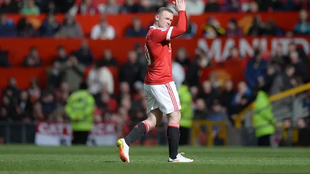 Penyerang Manchester United, Wayne Rooney