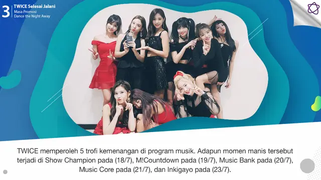 [Bintang] TWICE Selesai Jalani Masa Promosi Dance the Night Away