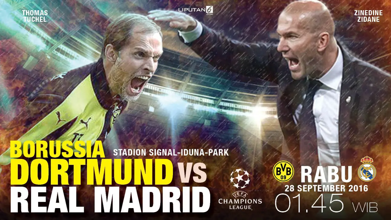 Prediksi Borussia Dortmund vs Real Madrid