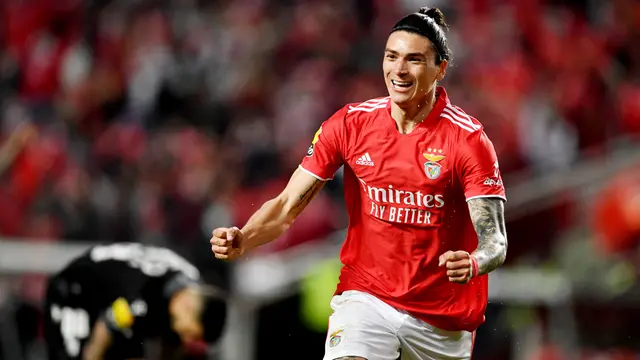 Foto: Sepak Terjang Darwin Nunez, Permata Baru Liga Champions Musim 2021 / 2022