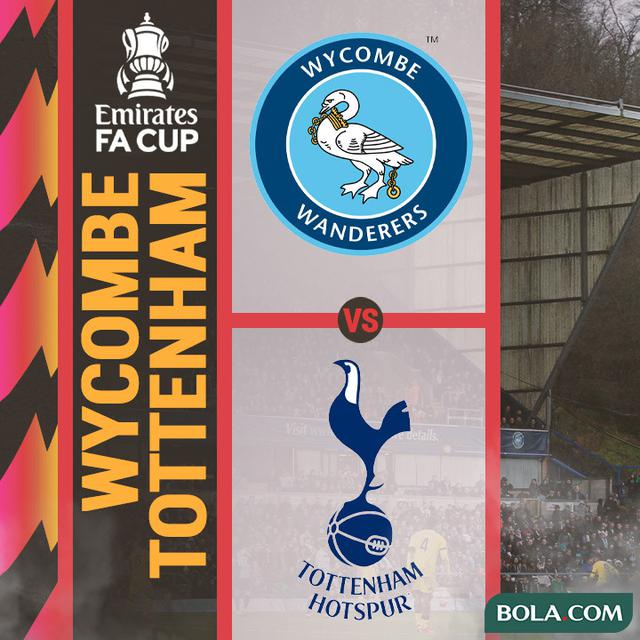Piala FA - Wycombe Wanderers Vs Tottenham Hotspur