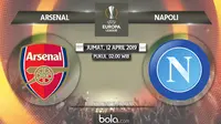 Liga Europa Arsenal Vs Napoli (Bola.com/Adreanus Titus)
