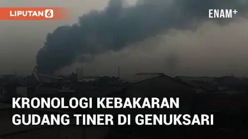 VIDEO: Kronologi Kebakaran Gudang Tiner di Pangkalan Truk Genuksari, Tak Ada Korban Jiwa