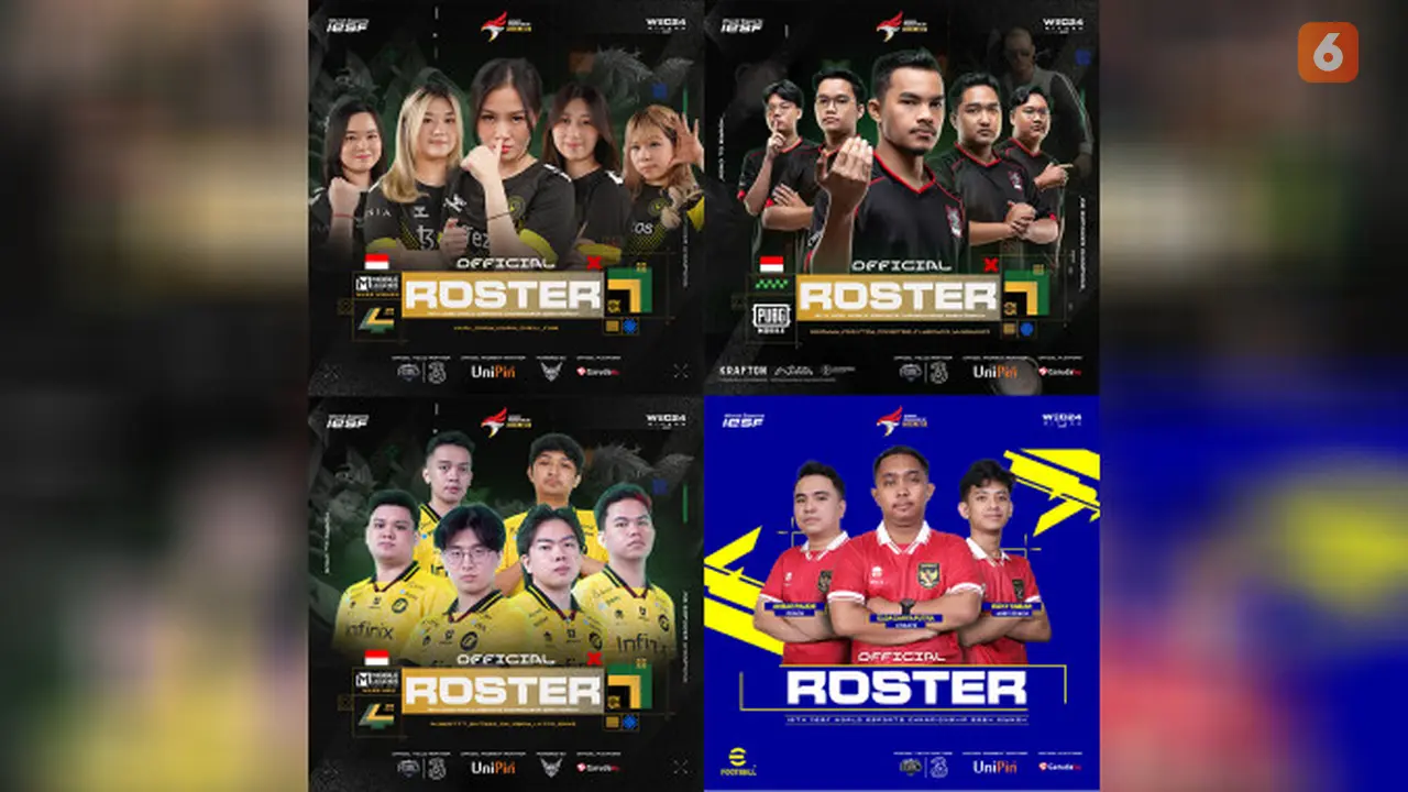 Timnas Esports Indonesia Incar Gelar Juara di IESF World Esports Championships 2024
