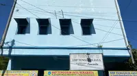 Gedung SMP Tenggilis Jaya Surabaya. (Dian Kurniawan/Liputan6.com)