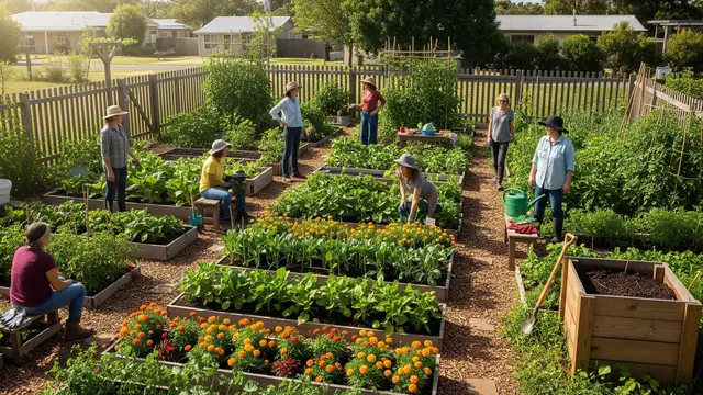 Ide Kebun Sayur untuk Ibu-ibu Komunitas UMKM/Gemini AI