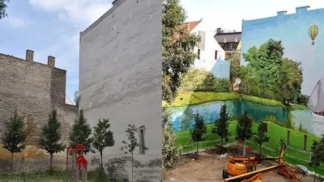 Seniman Ini Ubah Gedung Polos Jadi Lebih Menarik, 6 Hasilnya Bikin Takjub