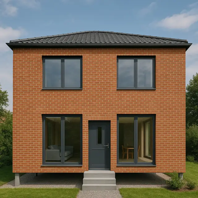 Model Rumah Anti Panas dan Hemat Listrik (Foto: ChatGPT)