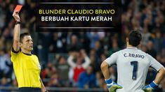 Video blunder fatal yang dilakukan Claudio Bravo, kiper Manchester City saat menghadapi Barcelona di Liga Champions, Kamis (20/10/2016) WIB