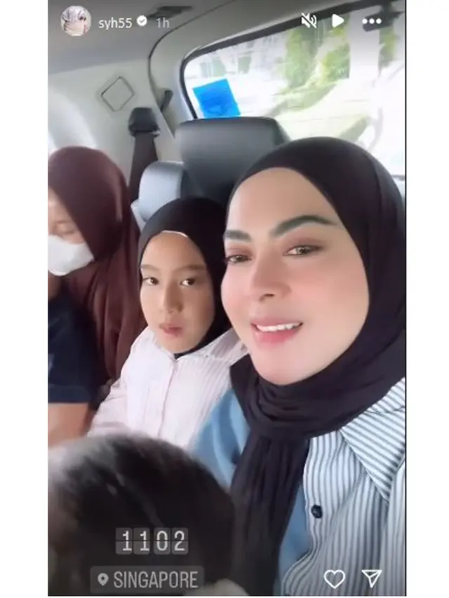 6 Potret Aisyahrani Ceritakan Paras Anak Syahrini, Mata Sipitnya Bikin Gemas