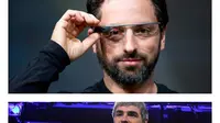 Larry page dan Sergey Brin. AFP.