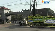 Sehari pasca dipindahkannya narapidana teroris, penjagaan di Mako Brimob Kelapa Dua, Depok, Jawa Barat, tampak lengang.