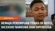 Seorang remaja perempuan yang baru berusia 16 tahun ditemukan tewas di hotel di kawasan Kebayoran Baru, Jakarta Selatan. Diduga ia sempat dicekoki narkoba dan menjadi korban pelecehan seksual.