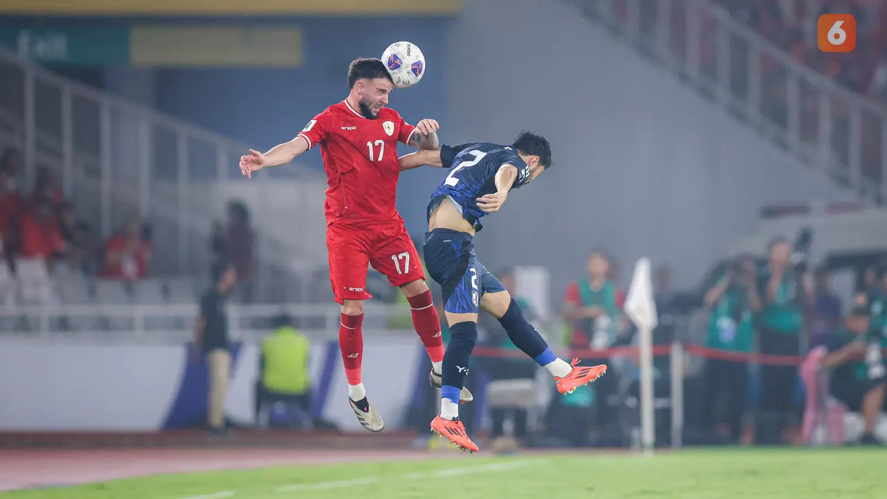 Timnas Indonesia vs Timnas Jepang Kualifikasi Piala Dunia 2026