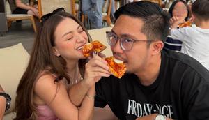 Potret Nathalie Holscher pamer pacar baru, bernama Richard Refanov. [Foto: IG/@nathalieholscher]