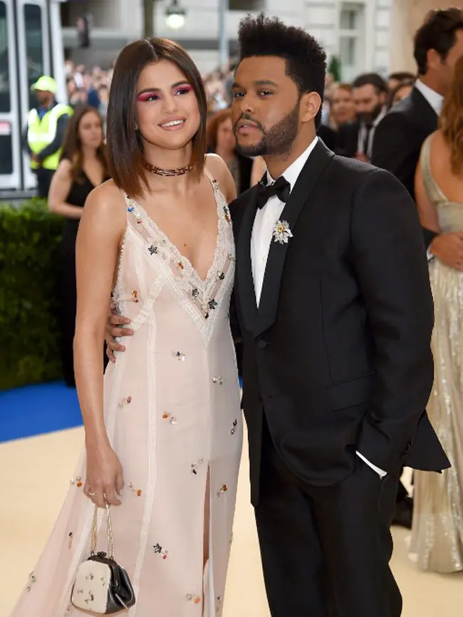  Selena Gomez dan The Weeknd (AFP)