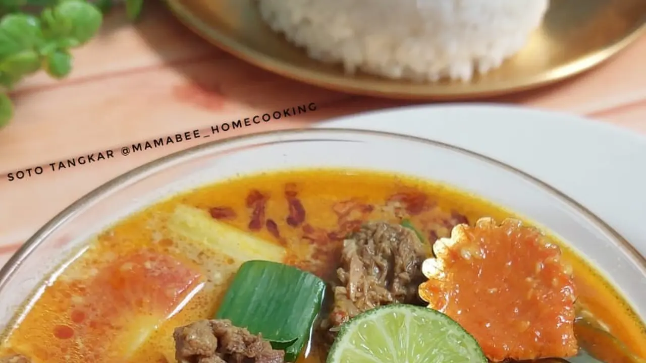 Resep Soto Tangkar Betawi, Citarasa Gurih Berempah Jadi Favorit Keluarga