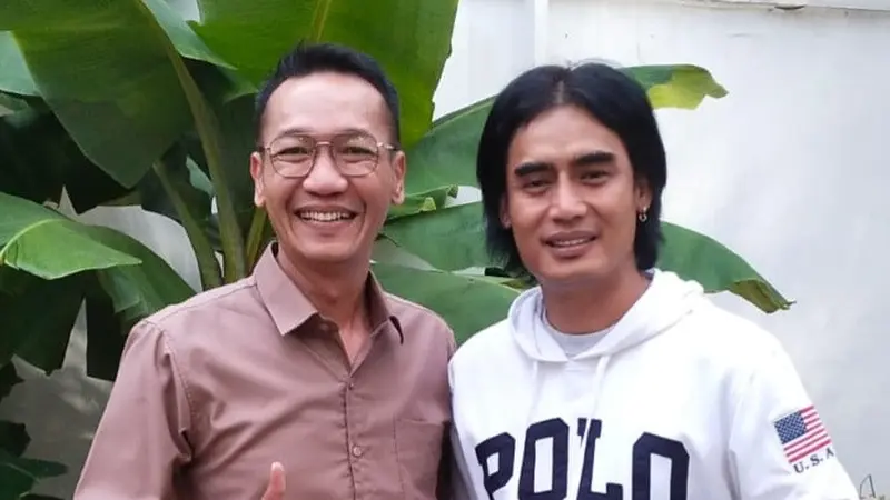 Hasim Adnan sebagai Bakal Calon Bupati Sukabumi di Pilkada 2024 dengan Charly Vanhoutten yang merupakan kader PAN sebagai wakilnya (Liputan6.com/Istimewa).