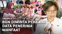 Evaluasi kinerja makan bergizi gratis terus bergulir, Presiden Prabowo mengimbau Badan Gizi Nasional mengkaji ulang secara menyeluruh. Satu di antaranya, Prabowo meminta BGN memperbaiki data jumlah penerima manfaat dalam kelompok tingkatan ekonomi pe...