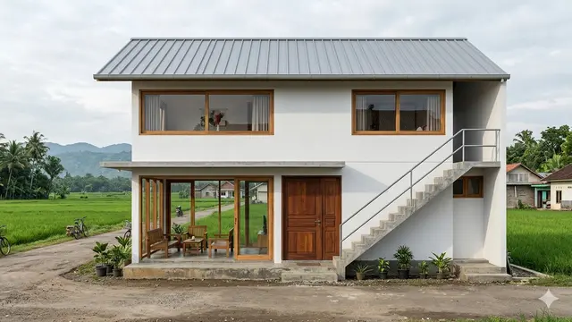 Model Rumah Minimalis di Desa Biaya Terjangkau Tapi Tetap Nyaman