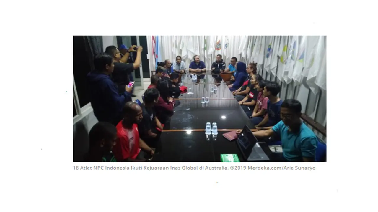 18 Atlet Difabel Indonesia Bertarung di INAS Global Australia