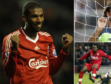 Berikut ini tujuh wonderkid yang kariernya meredup setelah bergabung dengan Liverpool. Bersinar di usia muda namun tajinya menghilang saat memasuki era keemasan. (Kolase foto-foto dari AFP)