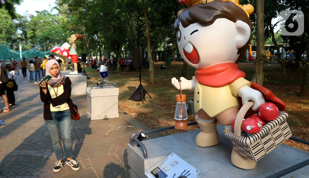 Festival ini bisa dikunjungi siapa pun, tanpa perlu reservasi tiket dan pengunjung tidak dikenakan biaya alias gratis. (Liputan6.com/Angga Yuniar)