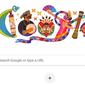 Google Doodle perayaan Hari Kemerdekaan RI ke-76. (Doc: Google)